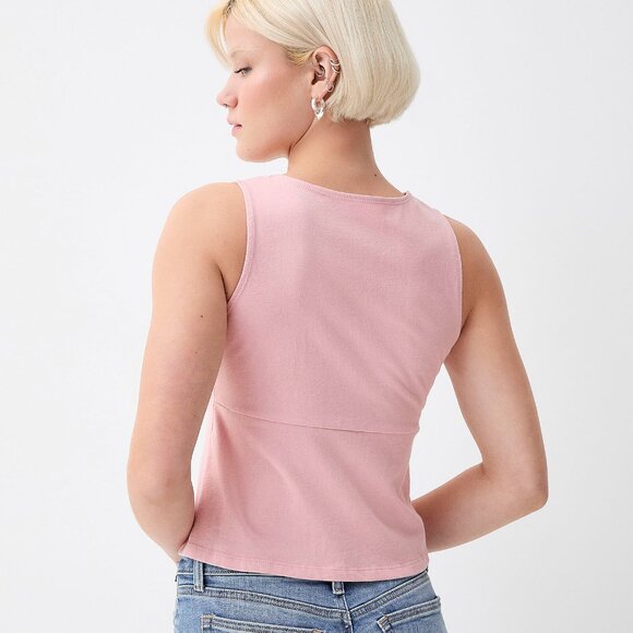 Cute Cami Top With Bows PINK - Picture 2 of 4